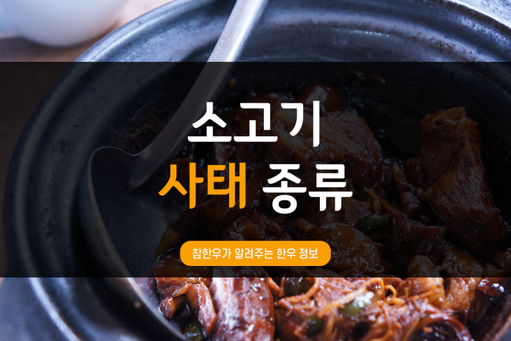  전통참한우가 알려주는 한우정보_사태의 종류