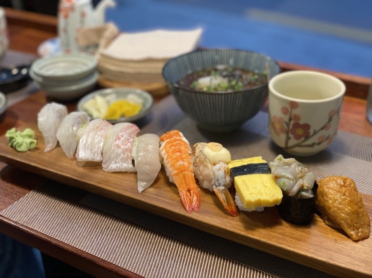  강남구청역 초밥 :: 스시앤바당