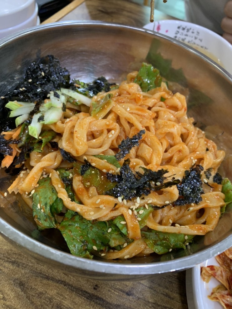  대전 동원손칼국수 비빔칼국수 나만 못 먹어봤던 거야?