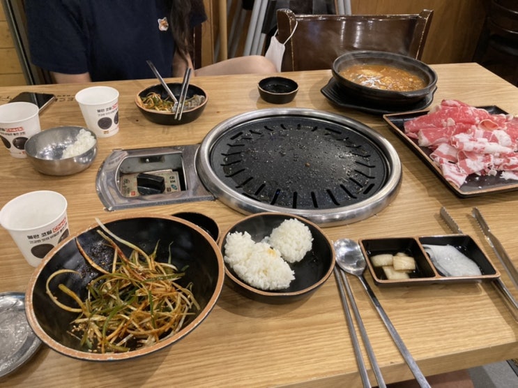  [정자역 맛집] 이차돌 분당정자점 차돌박이 가성비집/머지플러스로 할인 받자!