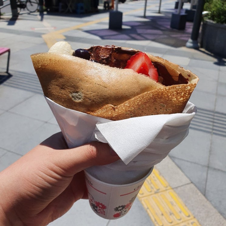  [먹거리 리뷰] 서울 동대문역 동대문 할아버지 크레페 먹어본 후기