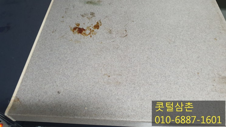  김제 인조대리석 주방상판 연마광택