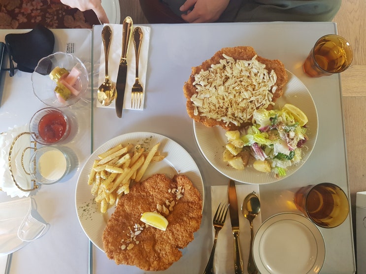  대전 소제동카페 근처 경양식 왕 치즈 돈까스집 슈니첼 분위기 맛집