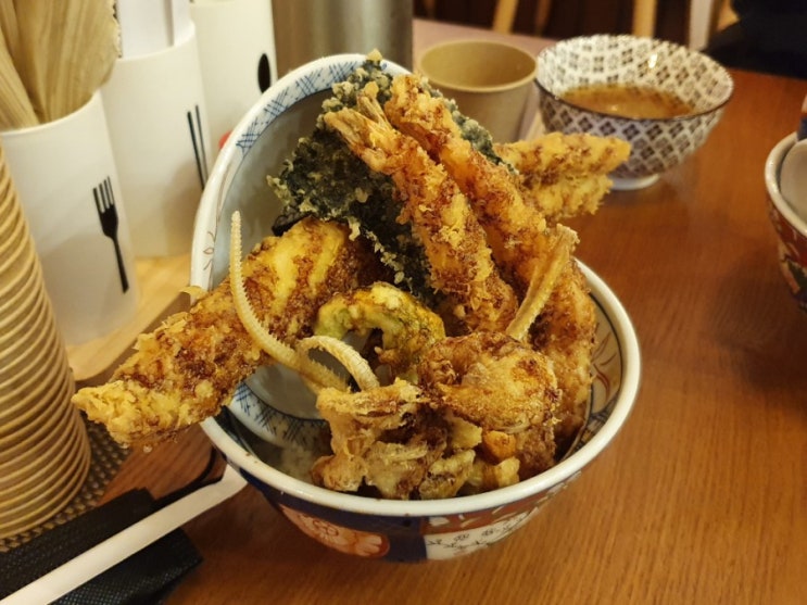 [동네맛집]잠실새내의 세상 맛있는 튀김덮밥 텐동 전문점 고쿠텐 식당 다녀왔죠
