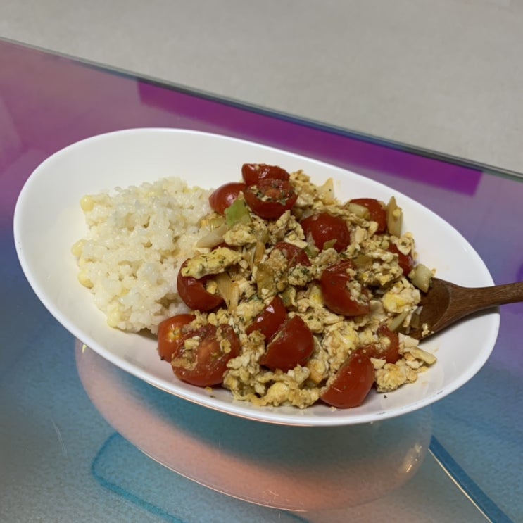  토마토 달걀 볶음 토달볶으로 덮밥 만들기!