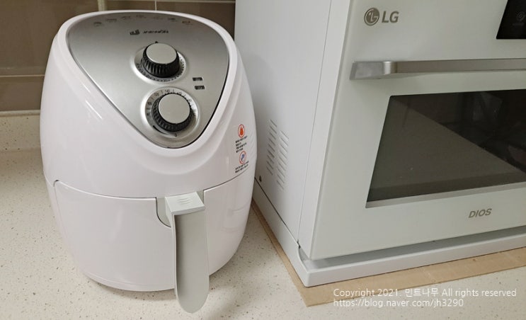  재원 에어프라이어 3.9L 저렴한데 용량까지 큰 에어프라이어