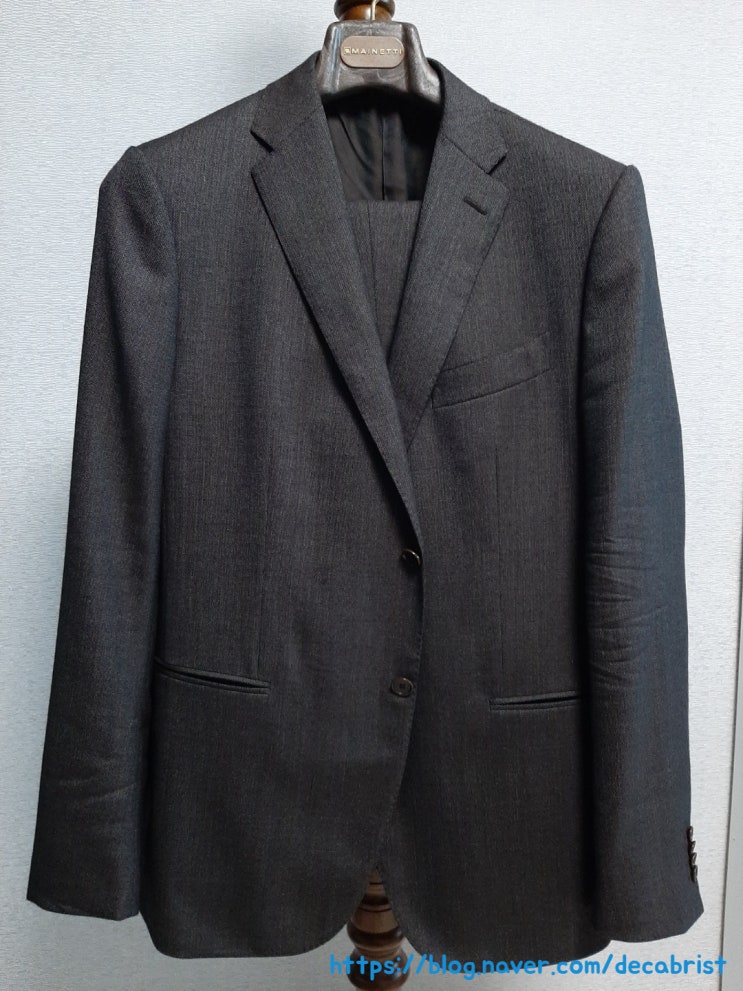  카루소 다크브라운 수트(Caruso DarkBrown Suit)