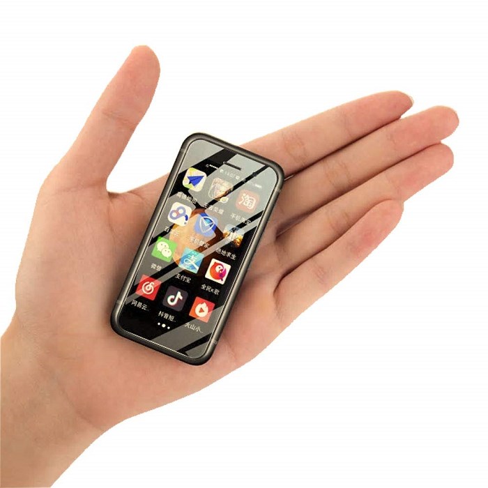 인지도 있는 Mini Smartphone iLight X Worlds Smallest XS Android Mobile Phone 4G LTE Super Small Tiny Micr