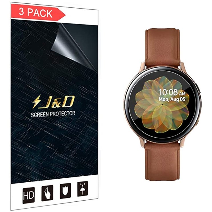 핵가성비 좋은 삼성 갤럭시워치 액티브2 4G LTE 44mm 스크린 프로텍터 3팩 전체 커버리지 Not Glass Soft Skin HD Clear Screen Protector용 핵가성비 좋은 삼성 갤럭시워치 액티브2 4G LTE 44mm 스크린 프로텍터 3팩 전체 커버리지 Not Glass Soft Skin HD Clear Screen Protector용