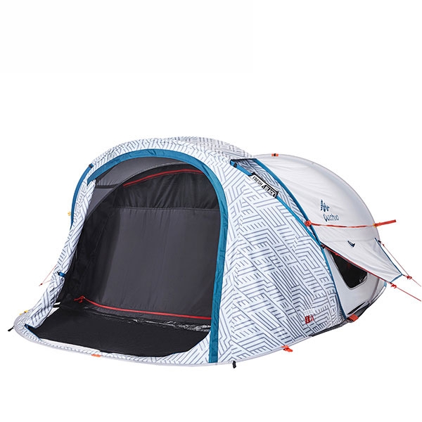 후기가 좋은 데카트론 투세컨즈 3인용 암막 캠핑 텐트, 혼합색상 좋아요
