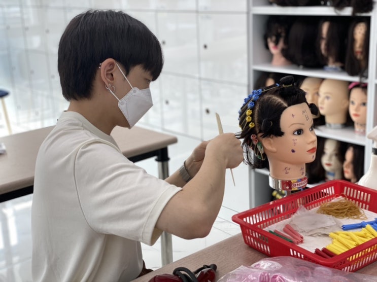  만수동미용학원 두피 알아보자