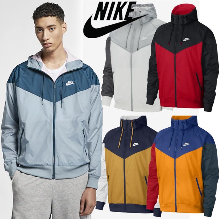 갓성비 좋은 [해외] 미국정품 Nike Windrunner Hooded 나이키 윈드러너 후드집업 남자 바람막이 자켓 좋아요
