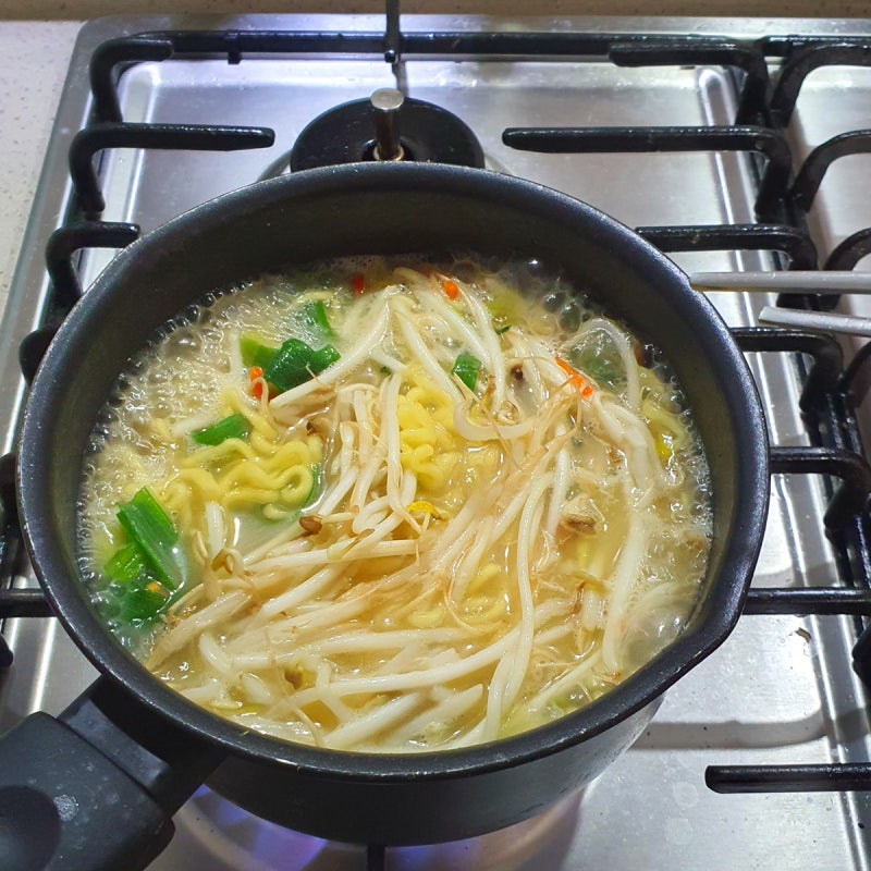 나가사끼 짬뽕 라면 맛있게 끓이는 법
