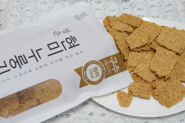  청춘현미누룽지 과자로 먹고 누룽지로 먹을 수 있는 현미누룽지 후기