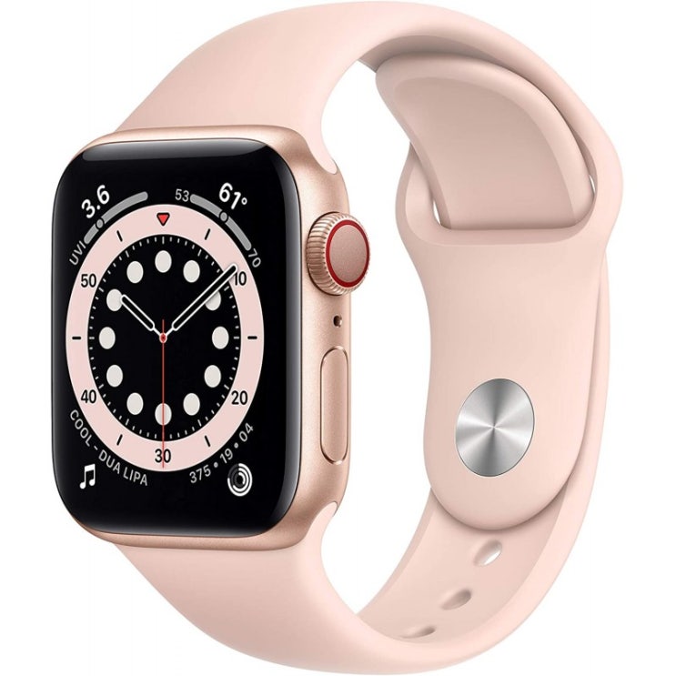 인기있는 새로운 Apple Watch Series 6 (GPS + Cellular 40mm)-골드 알루미늄 케이스와 핑크 샌드 스포츠 밴드 추천해요 인기있는 새로운 Apple Watch Series 6 (GPS + Cellular 40mm)-골드 알루미늄 케이스와 핑크 샌드 스포츠 밴드 추천해요