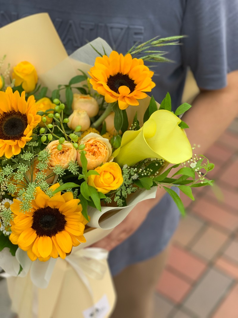여름여름한 ~ 해바라기꽃다발 ~ ^^ : 네이버 블로그