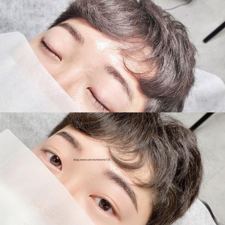  화성 뷰티아카데미) 탐나는뷰티 아카데미 - 잔흔이 남은 남자눈썹에는 2동탄 자연눈썹 추천