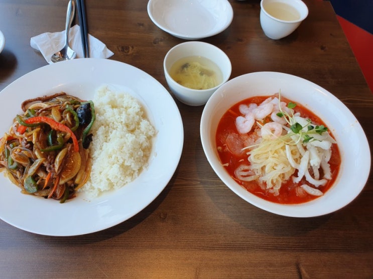  [수원 광교] 광교 엘리웨이 중국집 신차오 메뉴, 가격