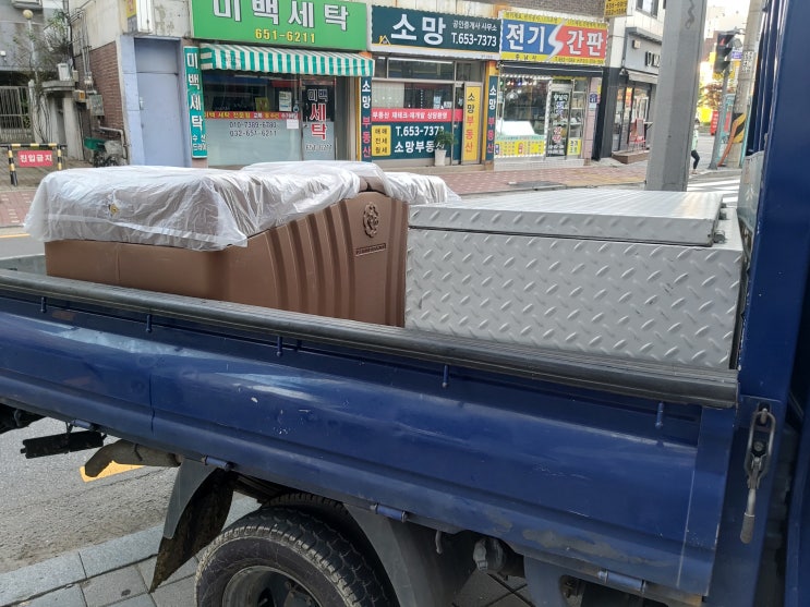  포터2공구함/봉고공구함/차량용공구함 - pe공구함과 아연판 공구함 사가심