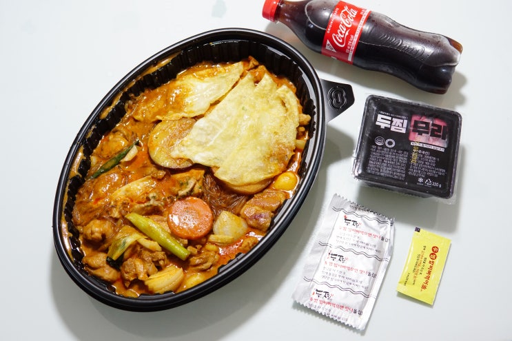  두마리찜닭 두찜 서판교 맛집에서 로제찜닭 후기 :)