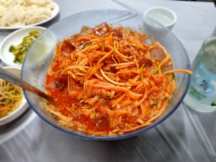 서울역 물회맛집 속초식당(가자미물회), 후암동과 남산 근처 유일무이한 물회 맛집