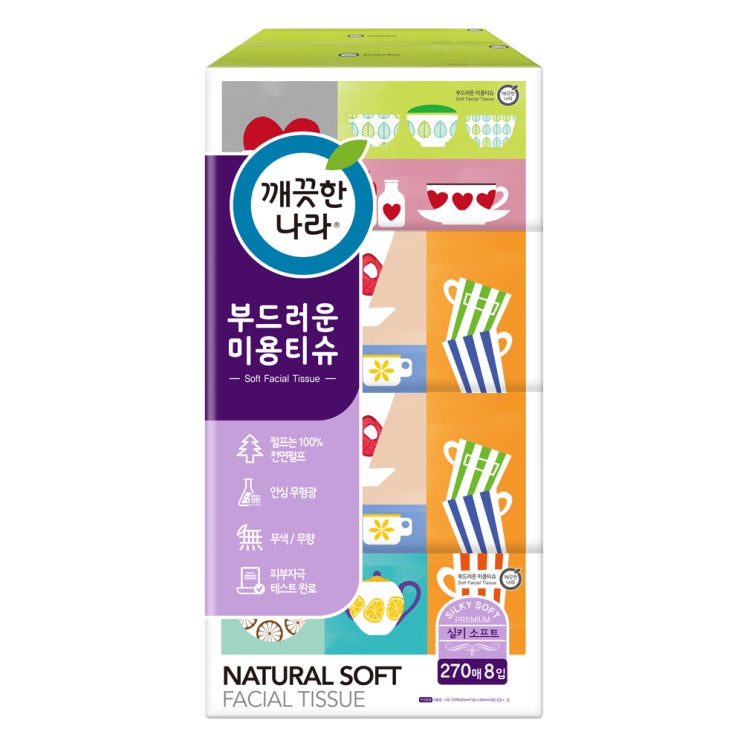 인기있는 깨끗한나라 부드러운 천연펄프 미용티슈, 1개입, 8개 추천해요 인기있는 깨끗한나라 부드러운 천연펄프 미용티슈, 1개입, 8개 추천해요