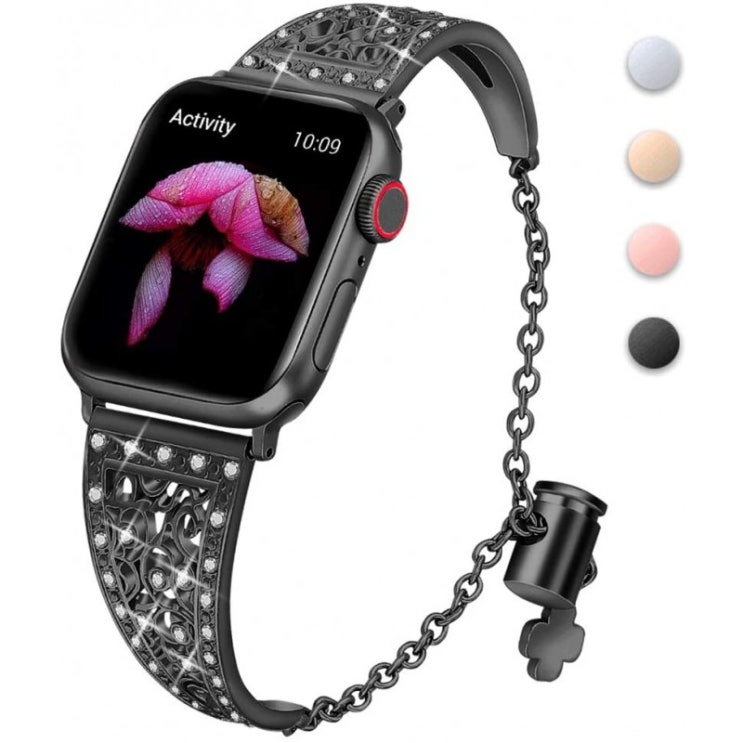 요즘 인기있는 Yixuel-Iwatch Bling Bands with Apple Watch Band 38mm 40mm Series 6/5/4/3/2/1 SE / Nike + / S