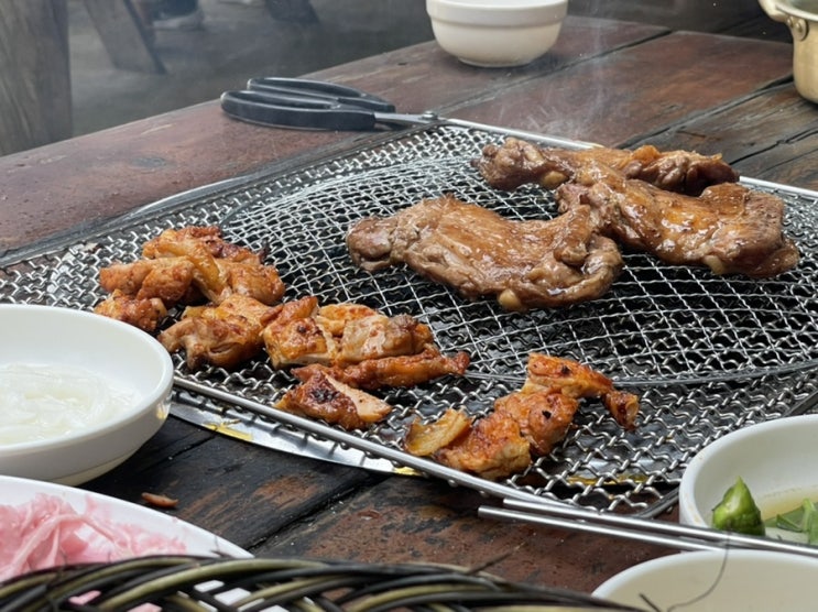 특별했던 경기도 양평 맛집 숯불 닭갈비 남시촌 참닭