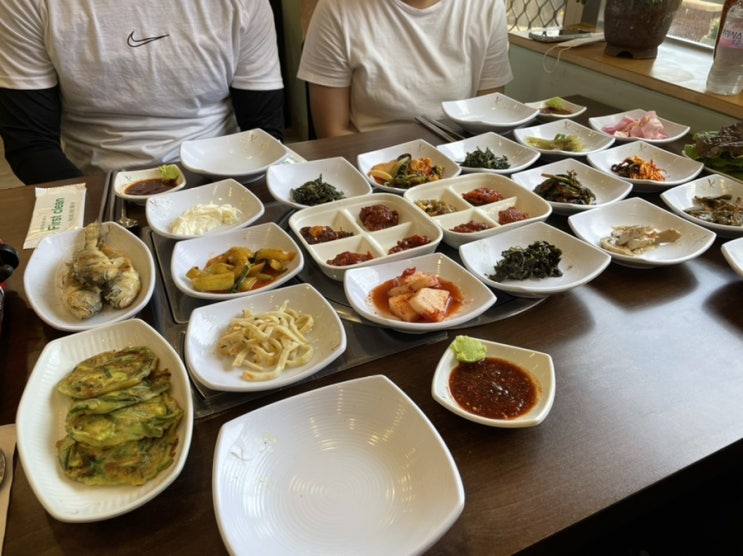  강화도 도민맛집 찬우정에서 젓갈정식 한상차림