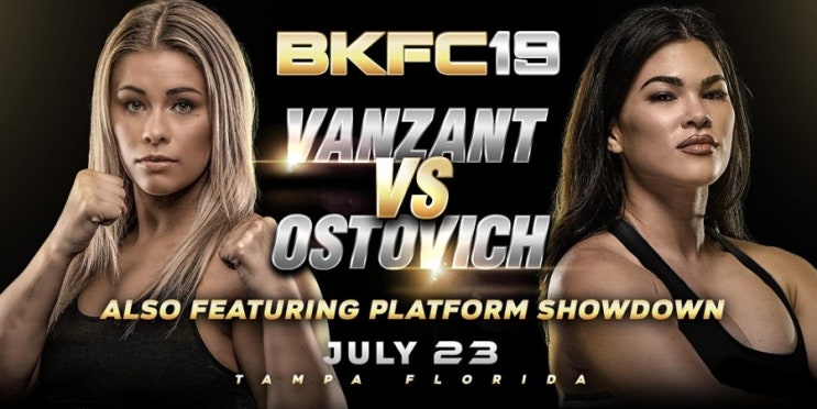 BKFC 19: 페이지 밴잰트 vs 레이첼 오스토비치 중계 링크