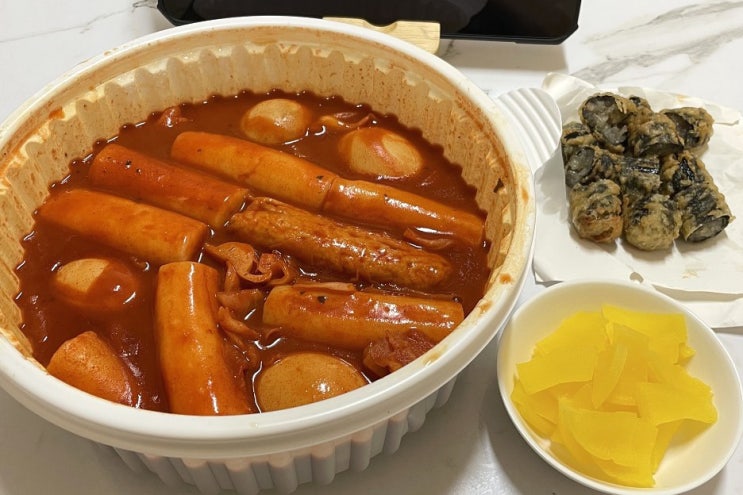  인계동 떡볶이배달 떡보킹 가래떡이 리얼 쫀득해