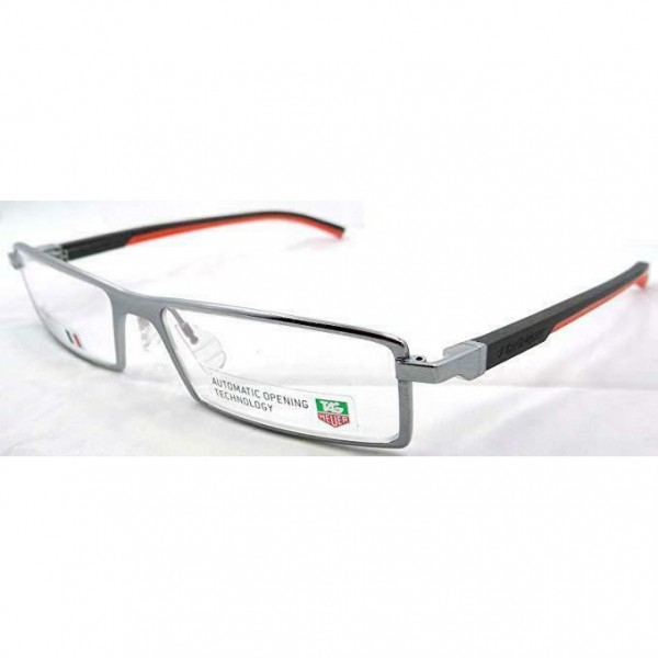 최근 많이 팔린 479258 / Tag Heuer TH 0803 TH0803 Eyeglasses Palladium Grey Red 002 Authentic 54mm 좋아요