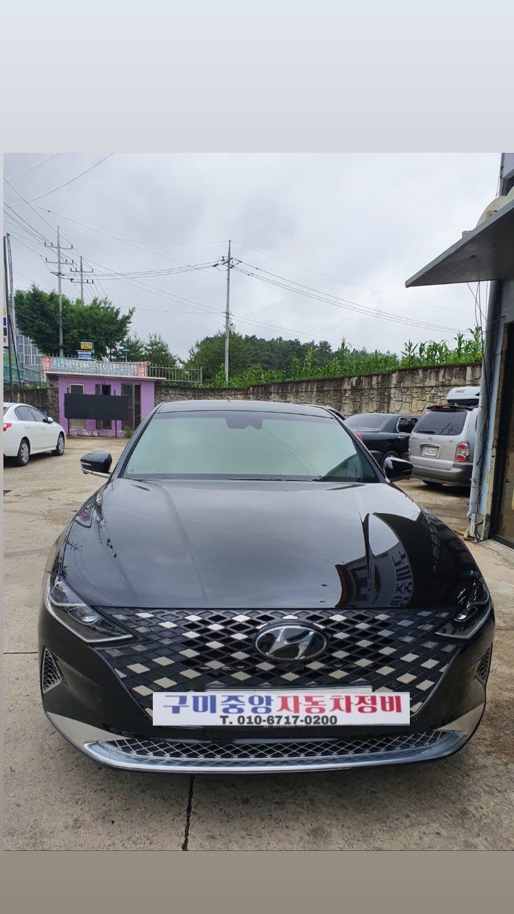 구미외형복원 그랜드카니발 자동차 수리작업현장 7