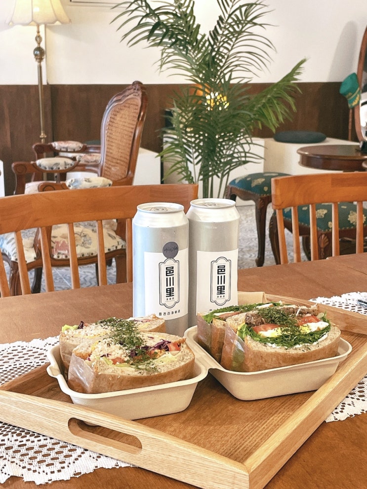  샐러드&샌드위치 맛집; 창원사파동카페 읍천리382 상남점