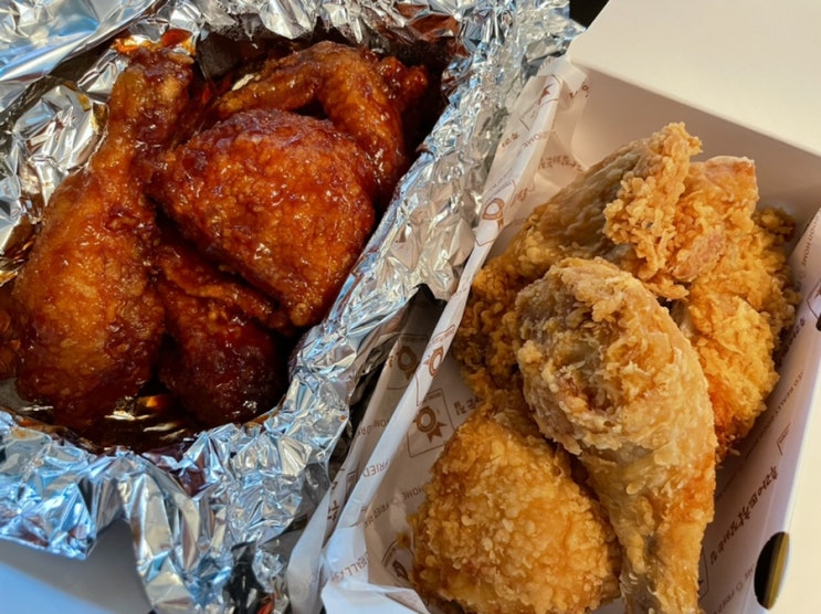  후라이드참잘하는집 ; 평택치킨, 매콤하고 바삭한 치킨은 단연코 용이동 맛집 후참