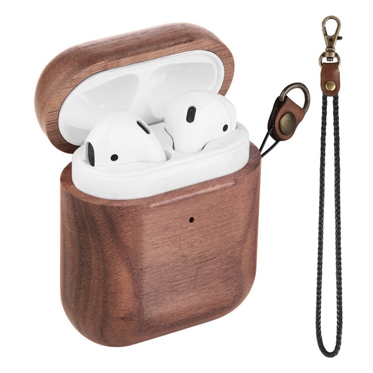 가성비갑 에어팟커스텀 에어팟프로케이스제작 1세대2세대 왼쪽오른쪽 우드하드케이스, Walnut airpods1 / 2 세대 ···