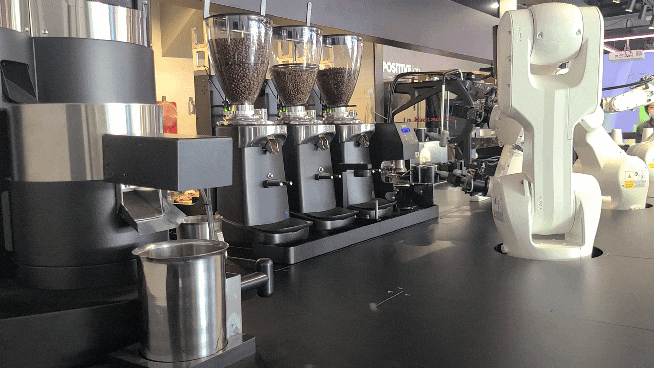 [삼성카페]포지티브 랩_로봇이 커피만들어주는 카페