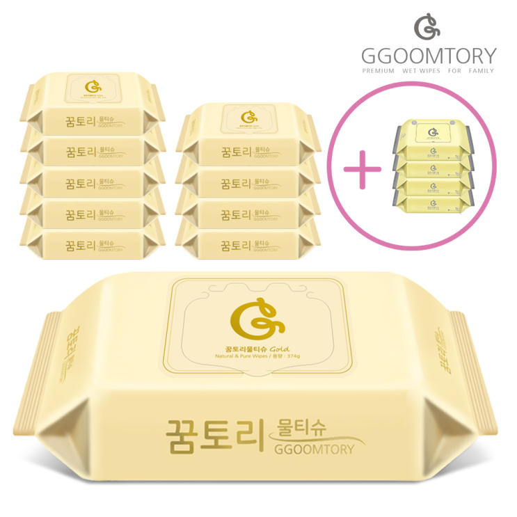 선호도 높은 꿈토리 물티슈 더 도톰한 골드 부드러운 저자극 아기물티슈 리필형 캡형 10팩 + 휴대용 4팩, 리필형10팩 + 휴대용4팩 좋아요 선호도 높은 꿈토리 물티슈 더 도톰한 골드 부드러운 저자극 아기물티슈 리필형 캡형 10팩 + 휴대용 4팩, 리필형10팩 + 휴대용4팩 좋아요