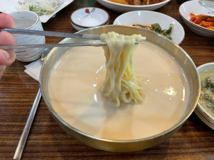  사계진미 콩국수를 맛볼 수 있는 양구 시래기