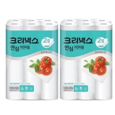 인기 많은 크리넥스 안심 클래식 키친타올 140매, 12롤, 4개 좋아요 인기 많은 크리넥스 안심 클래식 키친타올 140매, 12롤, 4개 좋아요
