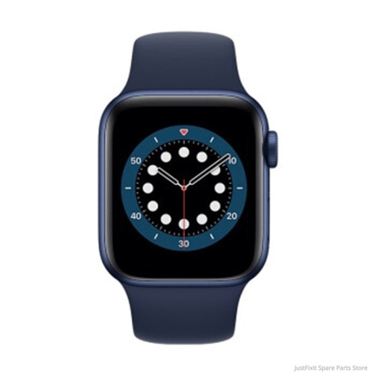 리뷰가 좋은 새로운 Apple Watch Series 6 GPS Cellular 40MM 44MM 알루미늄 케이스 5 색 스포츠 밴드 원격 Smartwatch LTE iwatch