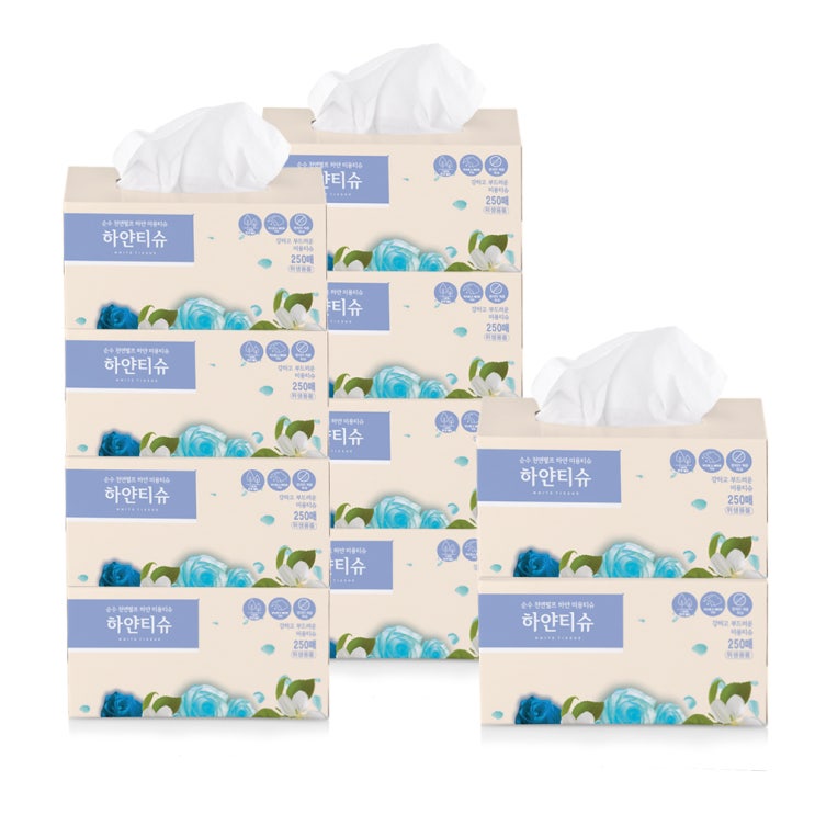 의외로 인기있는 하얀티슈 순수 펄프 하얀 미용티슈 250매, 1개, 10개입 추천합니다 의외로 인기있는 하얀티슈 순수 펄프 하얀 미용티슈 250매, 1개, 10개입 추천합니다