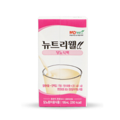 선택고민 해결 엠디웰 뉴트리웰 당뇨식팩 환자영양식, 195ml, 48개입 좋아요 선택고민 해결 엠디웰 뉴트리웰 당뇨식팩 환자영양식, 195ml, 48개입 좋아요