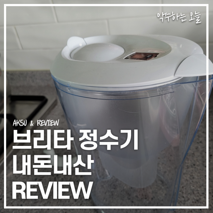  브리타 정수기 내돈내산 6개월 간 직접 사용해본 리뷰(사용법, 필터, 단점, 종류 소개 정리)