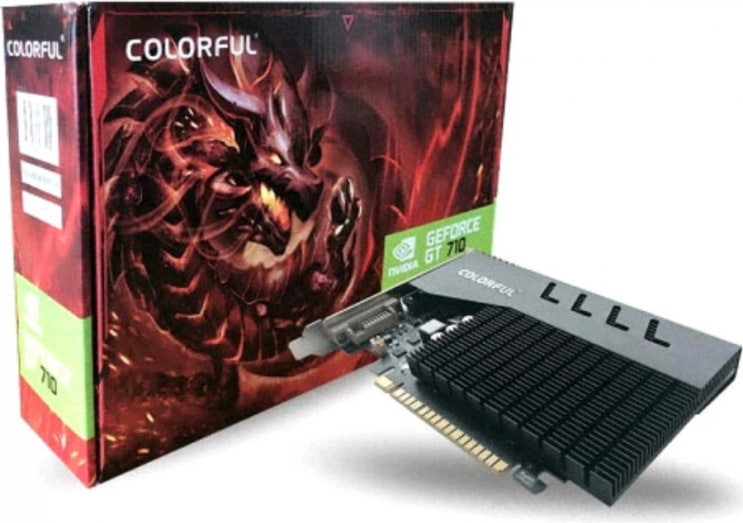  무료배송 컬러풀 지포스 GT710 REVENGE D3 1GB 그래픽카드