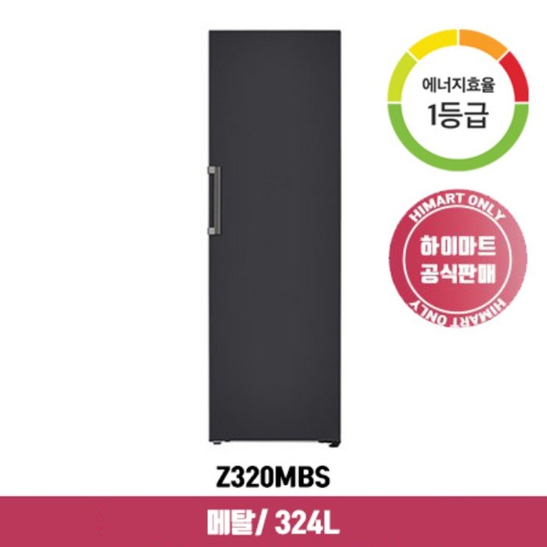 인기 급상승인 LG전자 오브제 컨버터블 김치냉장고 Z320MBS (324L / 블랙 1등급), 단품 추천합니다