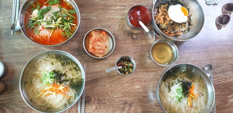  [정인국수]마장호수출렁다리 가는길~!고양 국수전문 맛집 and 국도의 여유