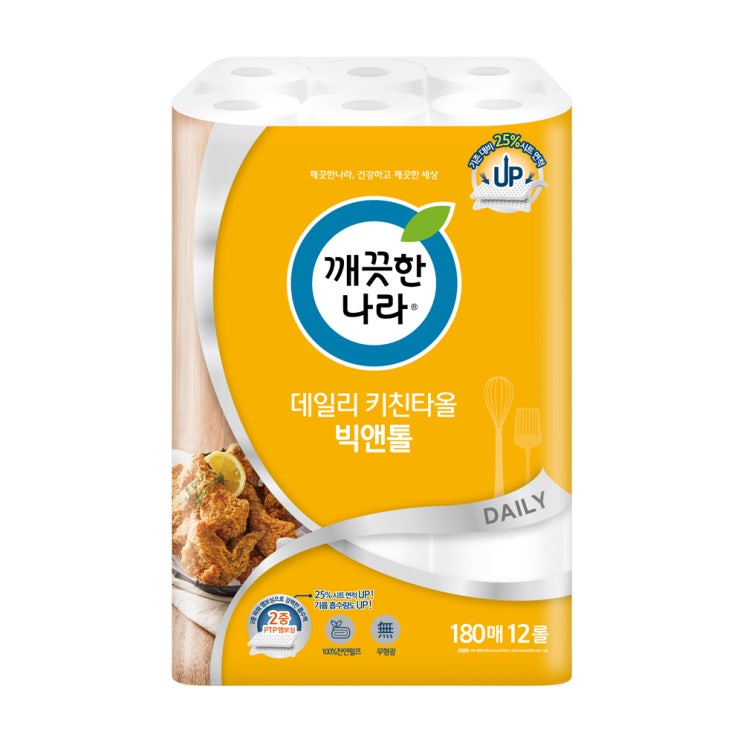 의외로 인기있는 깨끗한나라 데일리 키친타올 빅앤톨, 12개, 180개입 추천해요 의외로 인기있는 깨끗한나라 데일리 키친타올 빅앤톨, 12개, 180개입 추천해요