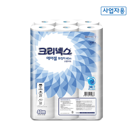 갓성비 좋은 45086 크리넥스 물에 잘 녹는 에어셀 두루마리 화장지 40m 1팩, 상세페이지 참조 ··· 갓성비 좋은 45086 크리넥스 물에 잘 녹는 에어셀 두루마리 화장지 40m 1팩, 상세페이지 참조 ···