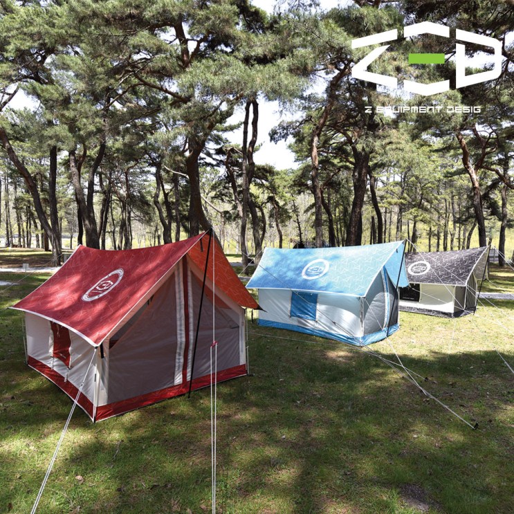 의외로 인기있는 제드 거실형 리빙쉘 타프 스크린 하우스 감성 텐트 포레스트카바나, 로즈레드 좋아요